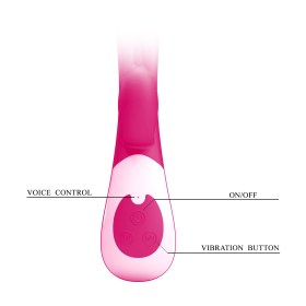 Vincent roze silikonski vibrator sa 12 fukncija BI 14232-17